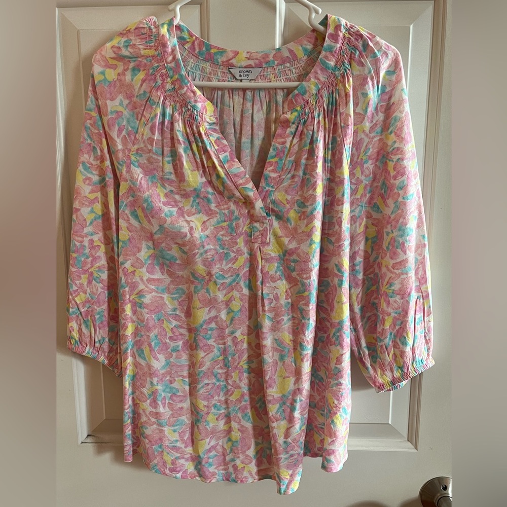 Crown and Ivy blouse